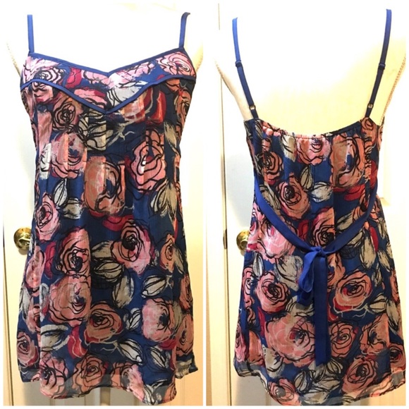 INC International Concepts Tops - INC 💯% Silk Printed Top